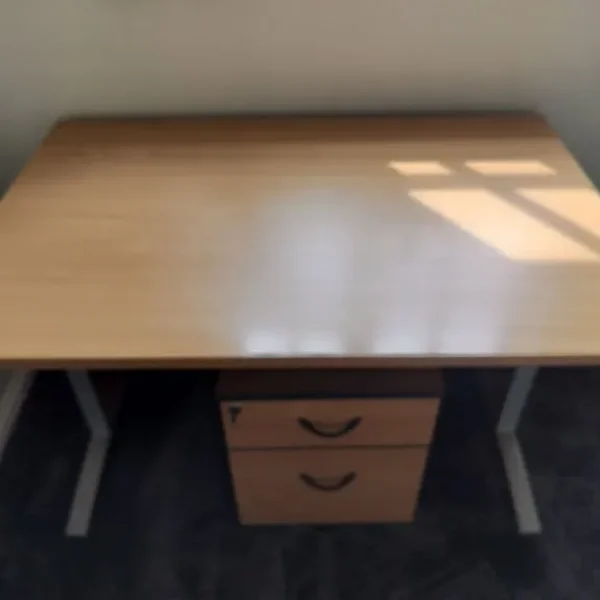 1200 x 800 desk and matching filing cabinet