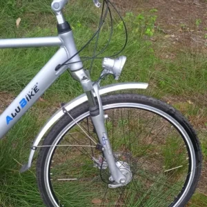 Alu Bike 7005 – City/Trekking Bike – 700c – Front & Rear Suspension – Rear Rack – German Quality - Image 3