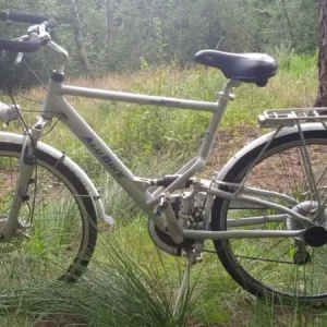 Alu Bike 7005 – City/Trekking Bike – 700c – Front & Rear Suspension – Rear Rack – German Quality - Image 4