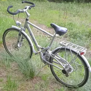 Alu Bike 7005 – City/Trekking Bike – 700c – Front & Rear Suspension – Rear Rack – German Quality - Image 8