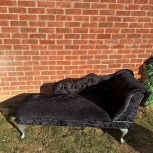 Velvet Chaise Lounge - Image 3