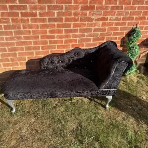 Velvet Chaise Lounge