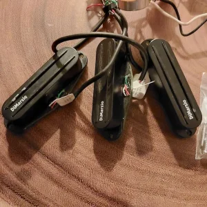 Billy Corgan DiMarzio Fender Strat BC-1, BC-2, Chopper & Harness + extra covers - Image 3