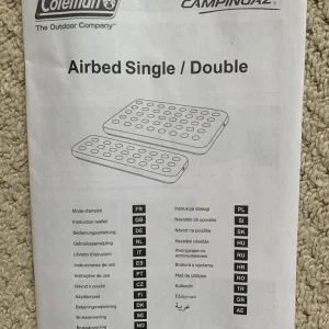 Single Camping Mattress in Khaki Green - Colman’s Camping - Image 2