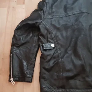 leather jacket size L large - Image 8