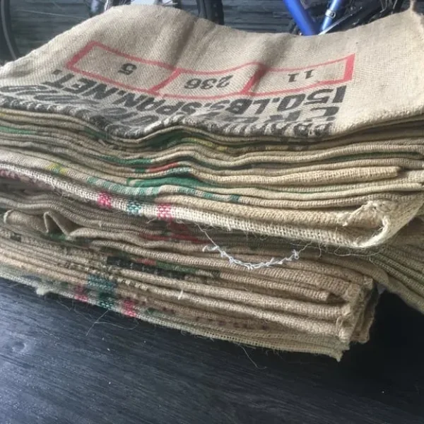 Coffee sacks used