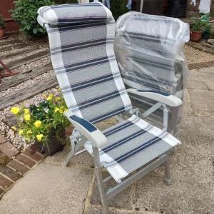 Two Folding Garden Chairs. - Image 2