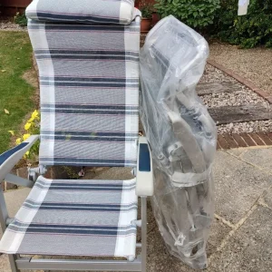 Two Folding Garden Chairs. - Image 4