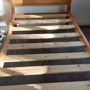 SINGLE BED WITH MATTRESS - Image 2