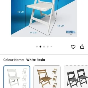 23 Durabull - Fold Up Chairs for Indoor & Outdoor parties or events - Image 6