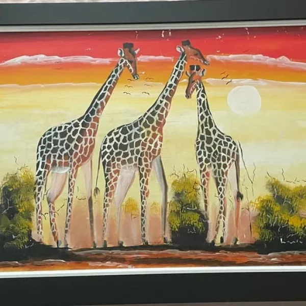 Kids canvas with frame