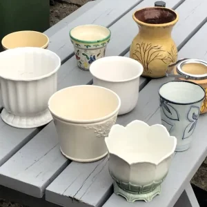 LOT of Ceramic Plant Pots / Planters / Vases - Image 4