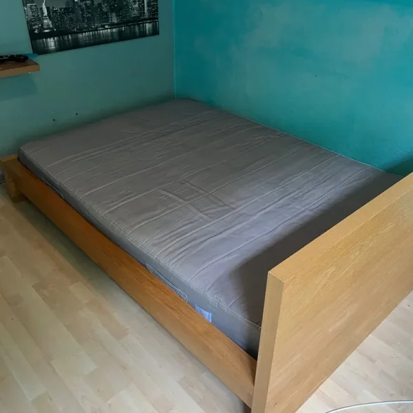 IKEA Malm Double Bed