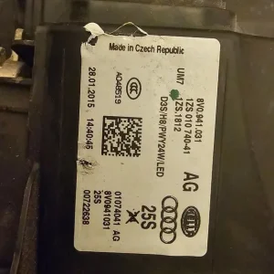 Audi A3 8V xenon headlights with modules - Image 4