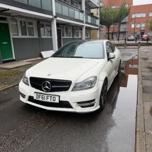 2012 Mercedes-Benz C-Class Coupe, 2-door, semi-automatic