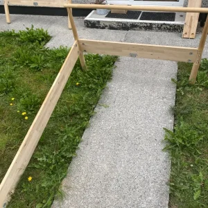 IKEA GJÖRA Double Bed Frame and Mattress - Image 3