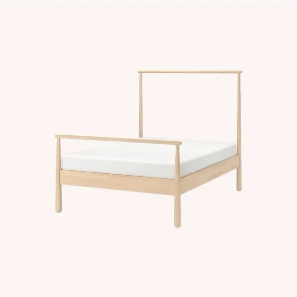 IKEA GJÖRA Double Bed Frame and Mattress