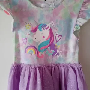 Girls party dress, age 5-6 - Image 3