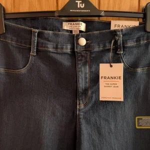 Womens Frankie Super Skinny Jeans 16 Long - Image 4