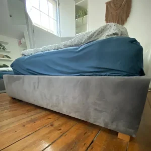 Aspire king size ottoman storage bed grey - Image 3