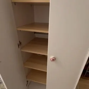 Six Shelf white WARDROBE - Image 6