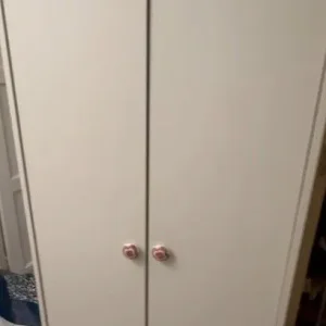 Six Shelf white WARDROBE