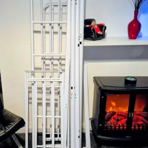 Ex store display High sleeper bedframes in white. - Image 2