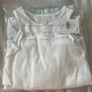 white Company Tiered skirt and top set