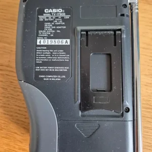 Casio Liquid Crystal Colour Display Pocket Television TV-1750 in excellent condition RARE VINTAGE - Image 6