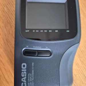 Casio Liquid Crystal Colour Display Pocket Television TV-1750 in excellent condition RARE VINTAGE