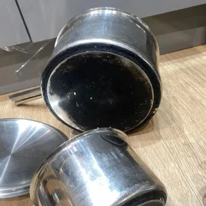 2 saucepans with lids and a steamer pan set - £14 (Wallisdown) - Image 7