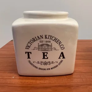 Set of Three Vintage Tea Coffee Sugar Jars - Image 6