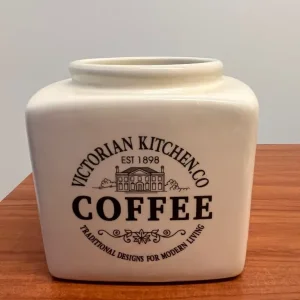 Set of Three Vintage Tea Coffee Sugar Jars - Image 7