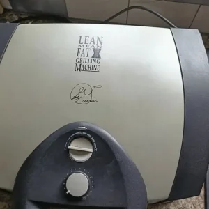 George Foreman Family size Grill(47cm x 51cm) with Stand and utensils