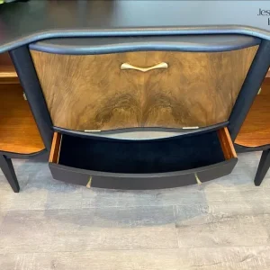 Art Deco style vintage, walnut sideboard, drinks cabinet - Image 8