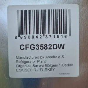 Beko Fridge Freezer with water dispenser in Excellent condition - Image 5