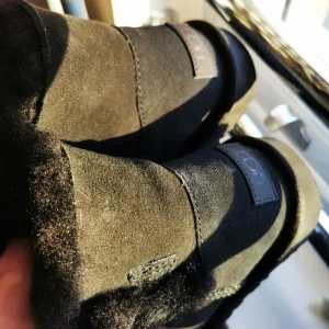UGG black sheepskin boots size 37 UK 4 - Image 8