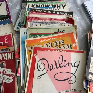 Vintage sheet music - Image 5