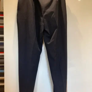 M&S Collection Navy Mid Rise Straight Trousers, Short Length - Image 4