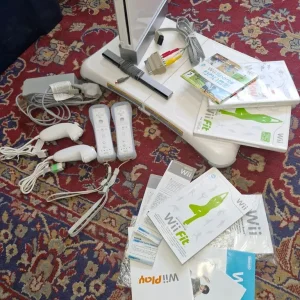 Nintendo Wii Console-Wii Fit Board,New Condition,2 Controllers, Cables, Games,& Manuals for Sale - Image 2