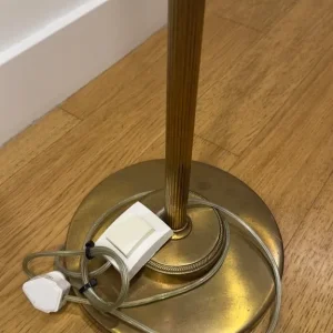 Luxury Floor Lamp | Beige | by Chelsom - Image 4