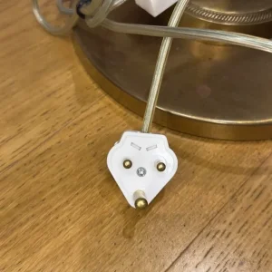 Luxury Floor Lamp | Beige | by Chelsom - Image 5