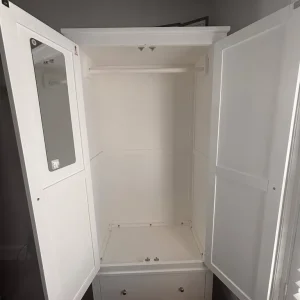 Lovely Compact Solid Wood Wardrobe – Cotswold Brand - Image 2