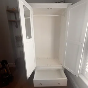 Lovely Compact Solid Wood Wardrobe – Cotswold Brand - Image 3