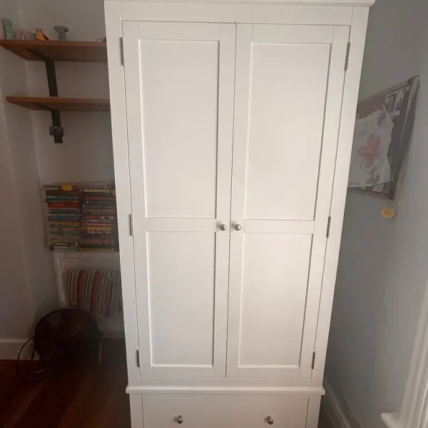 Lovely Compact Solid Wood Wardrobe – Cotswold Brand