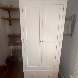 Lovely Compact Solid Wood Wardrobe – Cotswold Brand