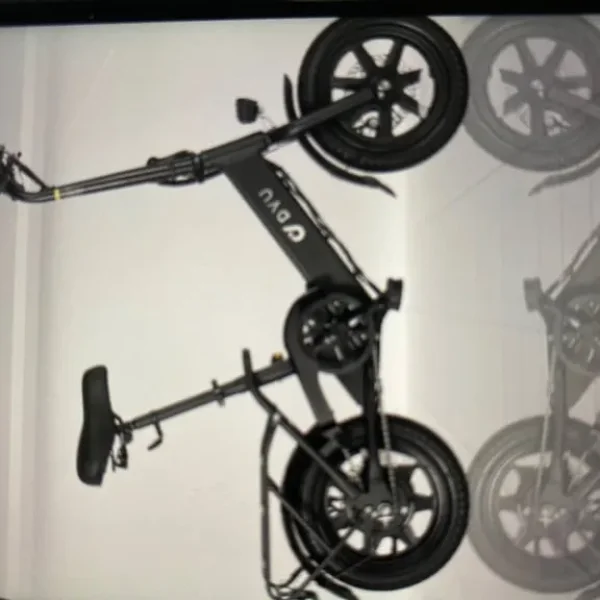 DYU C3 14 inch folding electric bike only 2 weeks old does 15.5 miles a hour