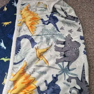2x dinasour blankets - Image 2