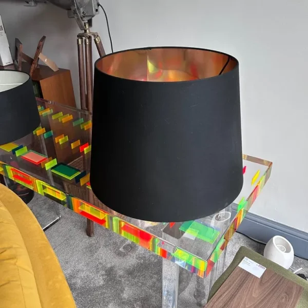 Large MADE black lampshade