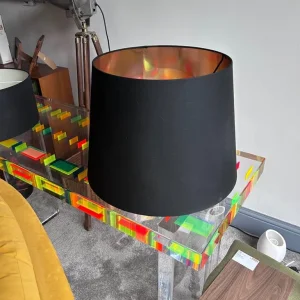 Large MADE black lampshade